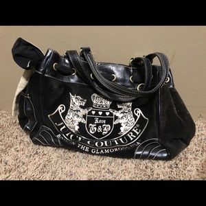 Cute velvet purse